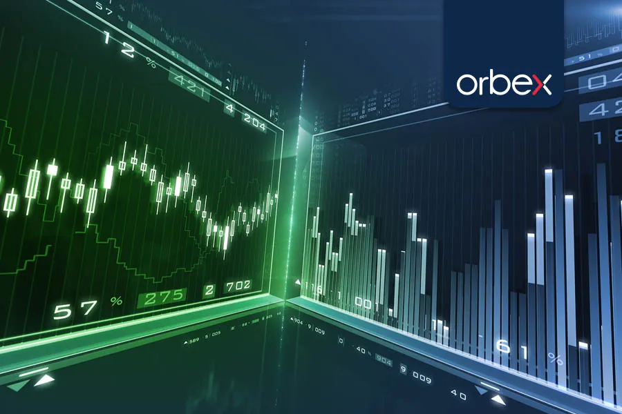 تصویری از نوسانات بازار سهام و فارکس